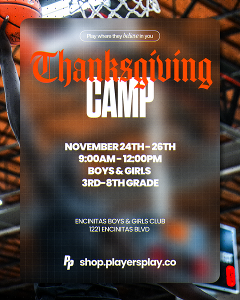Thanksgiving Camp (Grades 3rd - 8th)