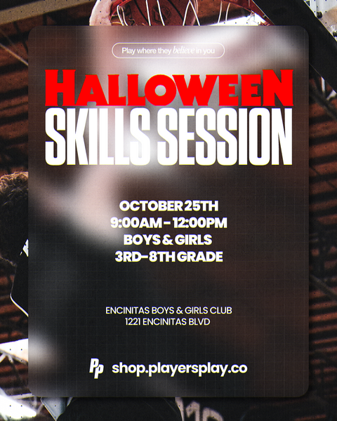 Halloween Skills Session (Grades 3rd - 8th)